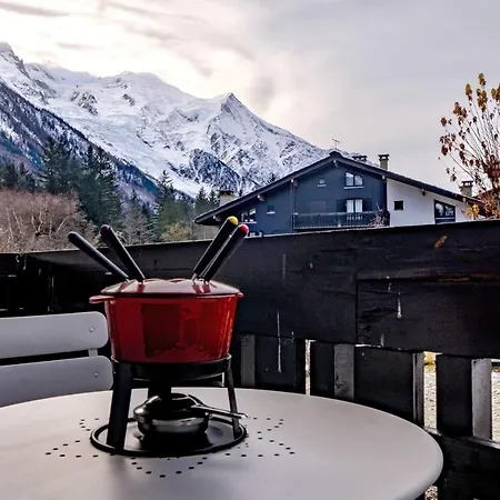 Little Nest- Peaceful With Breathtaking View Of Mont-blanc Lägenhet Chamonix
